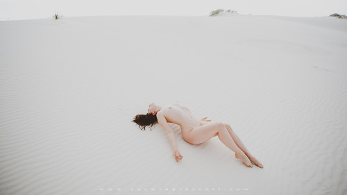 corwinprescott: “Into The Wild”White Sands National Monument, NM 2015 Corwin Prescott - Nicole Vaun