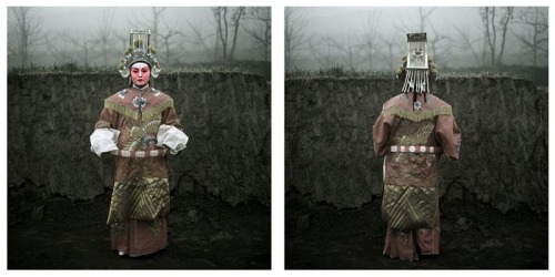 Photography series named “Backward-Backward” by contemporary Chinese artist Hu Li 