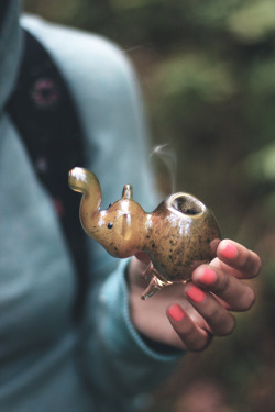 iamperfectlyhappy:  the best blog with girls with bongs! 