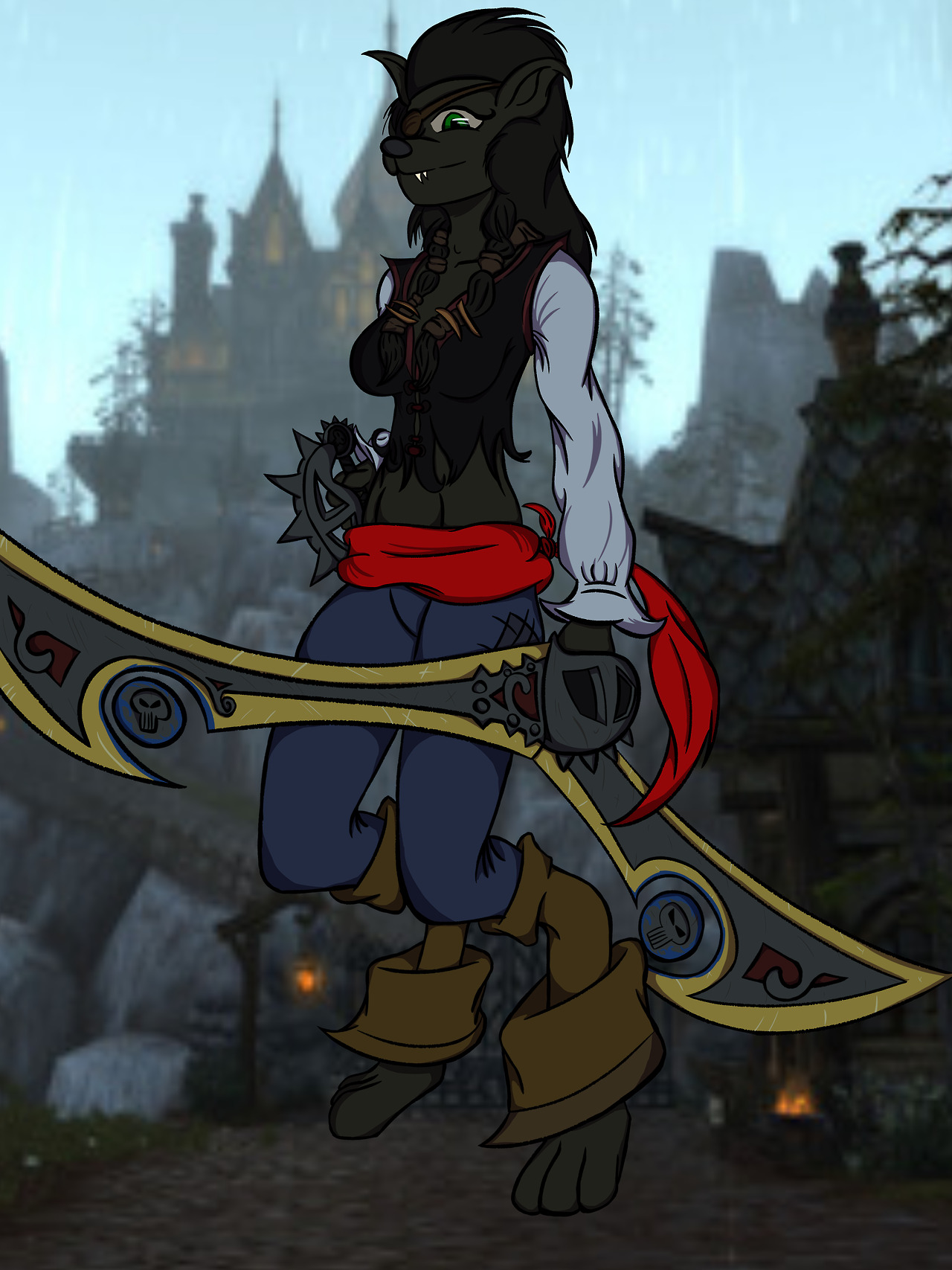 #worgen rogue | Explore Tumblr Posts and Blogs | Tumgir Worgen Rogue Art