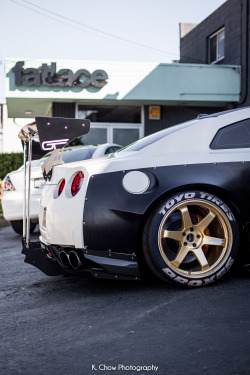 kchow510:  Rocket Bunny GT-R.