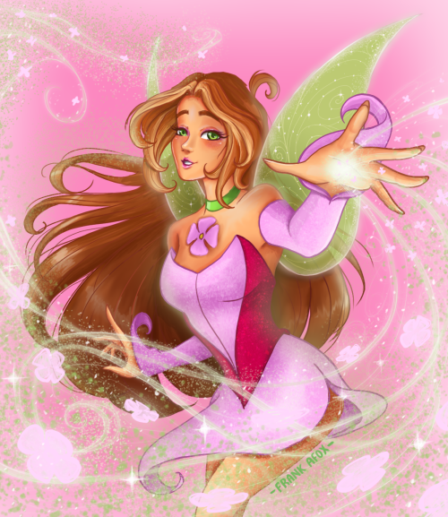 The other Flora✨from the Winx Club! The Fairy of Nature with her original magical outfit ✨