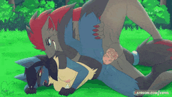cutefurrybutts:#Pokemating [MF] (Eipril) Source: http://ift.tt/2FE6J0j #cutefurrybutts #yiff #furrybutt #fursuit #furry #furries #fursuitfriday