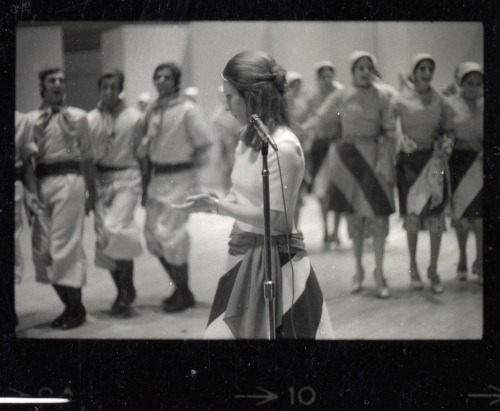 Fairuz from the North America tour 1971 (Source: National Museum of American History - Faris and Yam