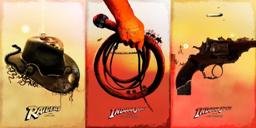 pixalry:Indiana Jones Trilogy Posters - Created by Edgar AscensãoYou can follow the artist on Instag