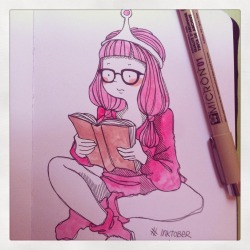 andyventuras:  Un dibujo de una blogger llamada (A draw of a Blogger called)–&gt; Ana Oncina