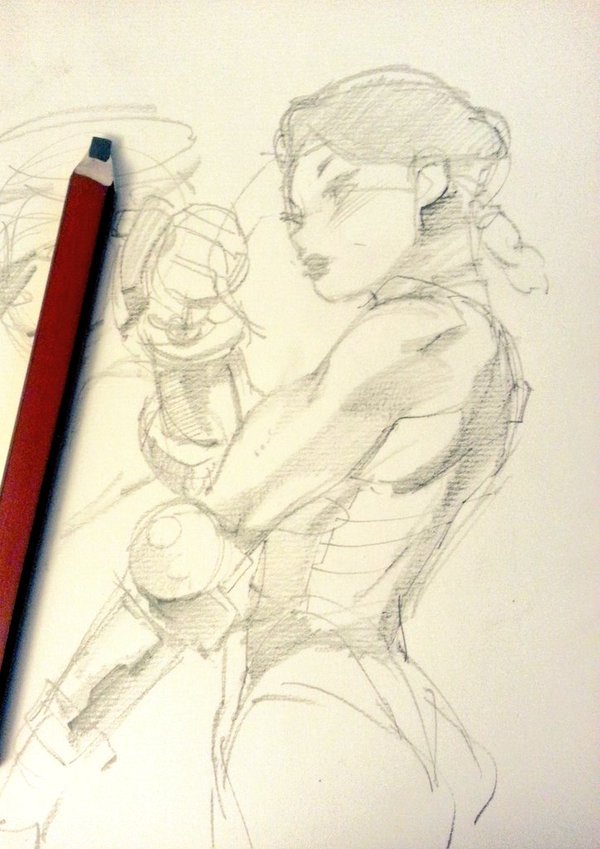 Cammy sketch  TwitterPatreon   