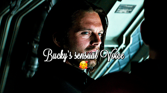 wvntersldr:  Bucky Barnes: *exists* Me: (｡♥‿♥｡) (insp.) Bonus: Another