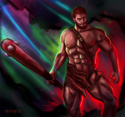 zanvarin:‘Son of Zeus’ by ZanVarinThis is a Sketch Commission for patron John!Hercules <3I got in