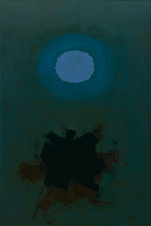 Adolph Gottlieb, Orb, 1964. Oil on canvas