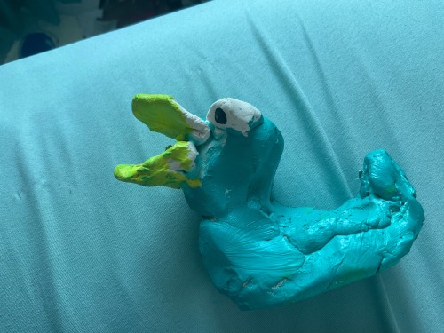 If Your Ever Sad, Heres A Photo Of This Clay Bird I Made In A Class When I Was 9 To Make You Even Sadder