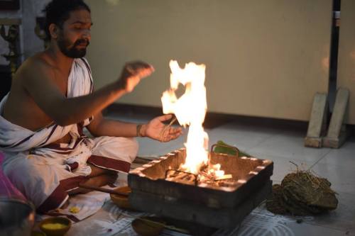 Brahmana and yajna fire