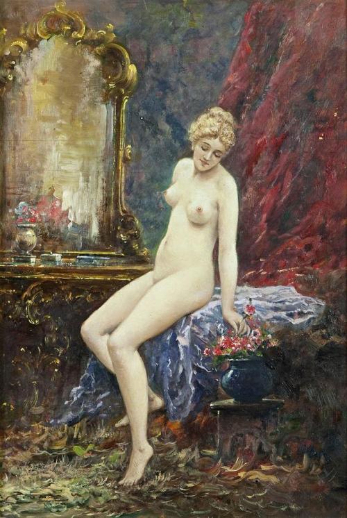 dentelledeperle:Umberto Ziveri (1891–1971)Nudo