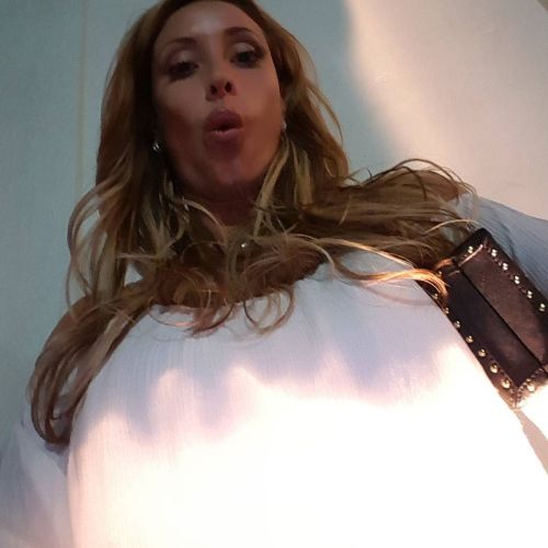 Porn photo Tits lit up like woooow! by evanotty