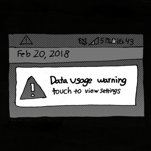 :DATA USAGE WARNING:a comic about good choices and good soundtracks from a few months ago