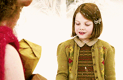 everdeening:Fangirl Challenge: [2/10] Friendships → Lucy Pevensie and TumnusWell, then. Lucy Pevensi