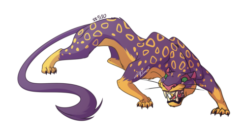 31 Days of Pokemon - December 2nd - Favorite Dark-Type Wild Liepard By Felinar If you like feline po