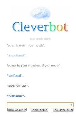 lol  I raped Cleverbot&hellip;