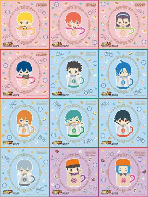 Yowamushi Pedal GLORY LINE Design Produced by SANRIO CAFE The first collaboration cafe of Yowamushi 