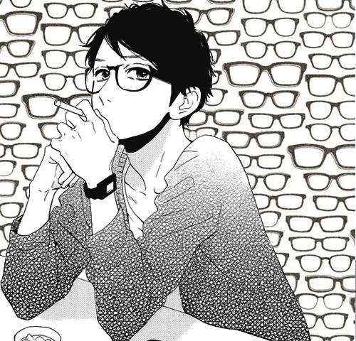 rivaille-waifu:  Shishio Satsuki’s glasses. 