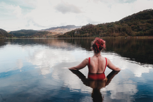 We’ve only been wild swimming for the past year or so, mainly in Cornish quarries, Alpine lakes and 