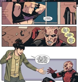 billyarrowsmith:  Hawkeye vs. Deadpool has