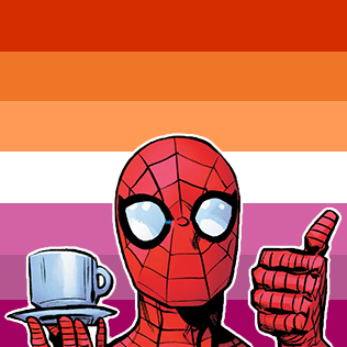 dandelionpaint: Spidey says lgbtqa+ rights Free to use with credit! If your flag is missing, just se