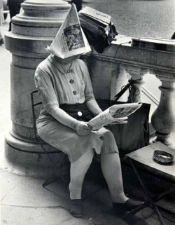 Ilse Bing - Place De La Concorde, Paris, 1947.