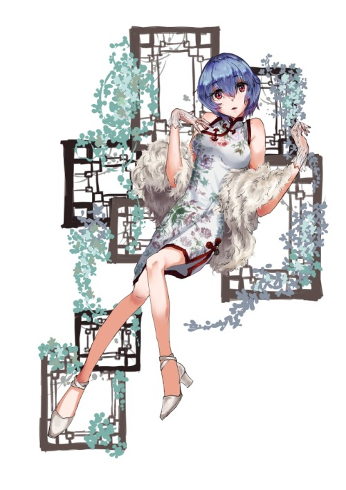 a-quatremains:  (● ´艸｀)美しきもの by 怪力亂神  