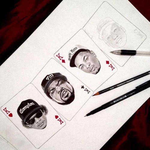 c-caiiro: Poker cards• / StraightOuttaCompton