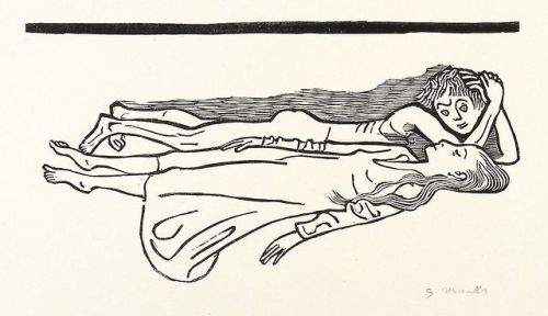 Gerhard Marcks (German, 1889 - 1981). Orpheus and Eurydice.