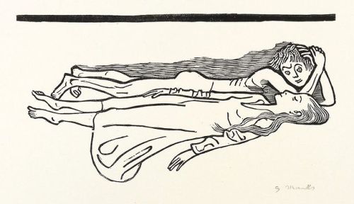 youcannottakeitwithyou:Gerhard Marcks (German, 1889 - 1981). Orpheus and Eurydice.