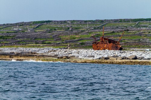 Rugged Inisheer Island, Ireland