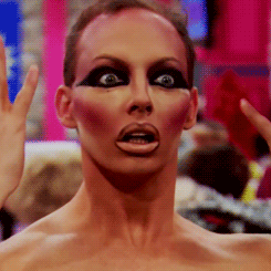 dragracegifs:  “Alyssa is most known for the faces she makes in the mirror…”