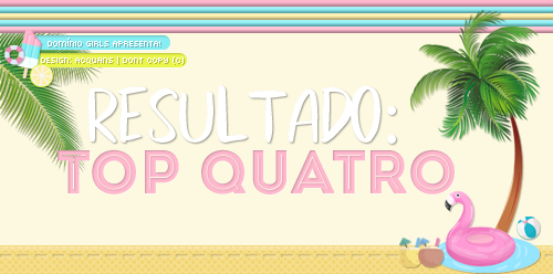 dominiogirls: Oá bebês, hoje a Domínio traz para vocês o resultado do nosso TOP 4. E os tumblrs esco