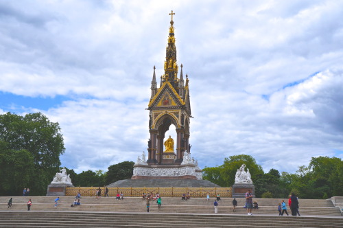 Royal Albert Monument - Hyde Park London UK