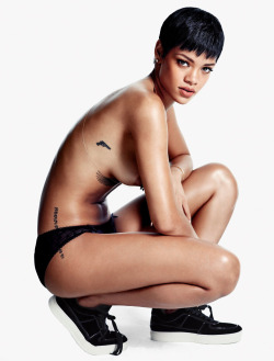 Fablesofthedestruction:  Rihanna @ Mario Sorrenti Photoshoot (2012) 