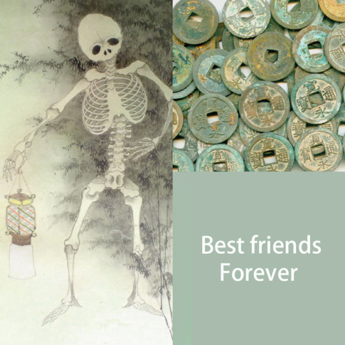 Japanese folk tales #48 - Best friends foreverHere is a skeleton story as requested by @mags-duranb.