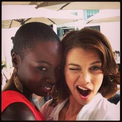 thewalkingdead105:  Danai and Lauren 