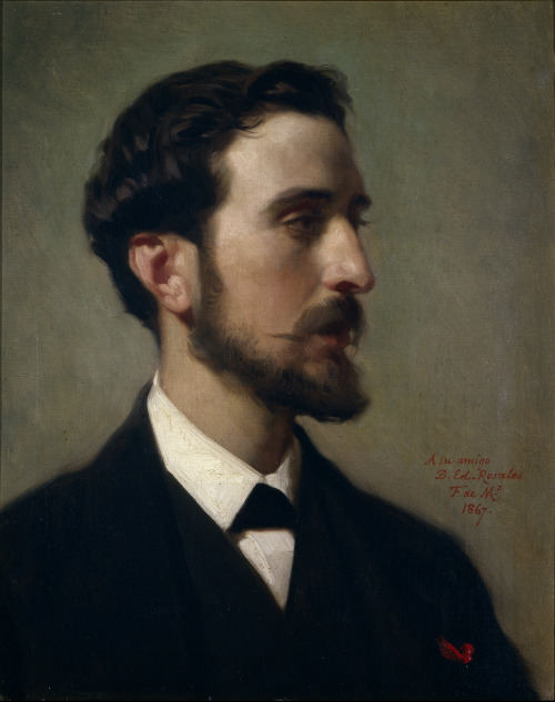 Portrait of Eduardo Rosales Gallinas, by Federico de Madrazo y Kuntz, Museo Nacional del Prado, Madr