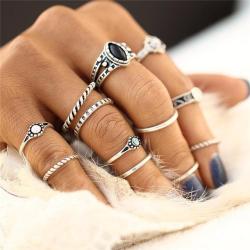 favepiece:  12-Piece Boho Ring Set - Get