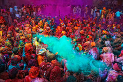 demhalfbloods:Holi, IndiaAlso known as the