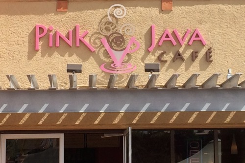 Pink Java Coffee Shop, Sedona, Arizona, 2014.