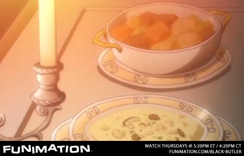 Creamy Three-Mushroom Risotto and Pork and Wine Pot-au-Feu In Black Butler – Book of Circus Episode 