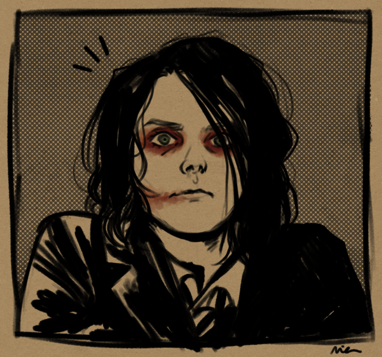 girlgerard:oh comic panel gerard we’re really in it now