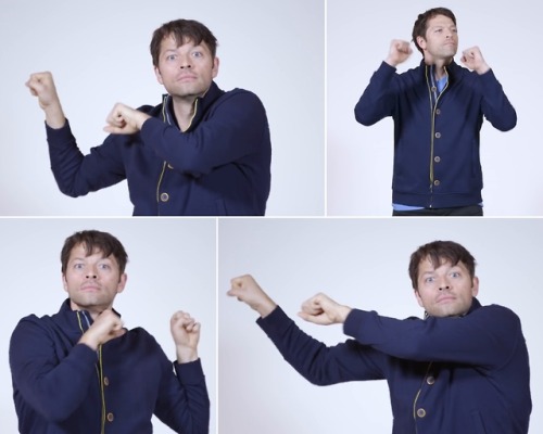 Misha Collins on Supernatural Parody and Supernatural Parody 2  by @thehillywoodshow