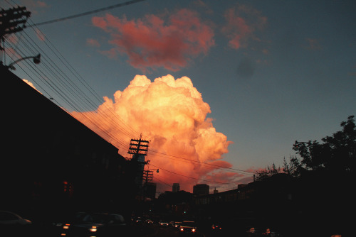 brandonjordanpics: Cumulonimbus Cloud, Toronto (Fall 2014) IG: Brandonjordanpics