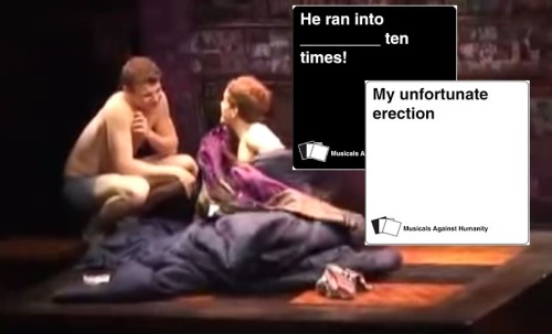 kittandyorkey: musicalsagainsthumanity - 1/?