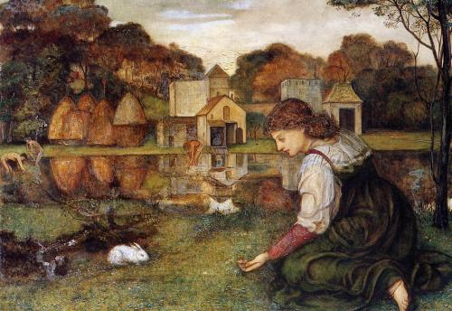 The White Rabbit by John Roddam Spencer Stanhope