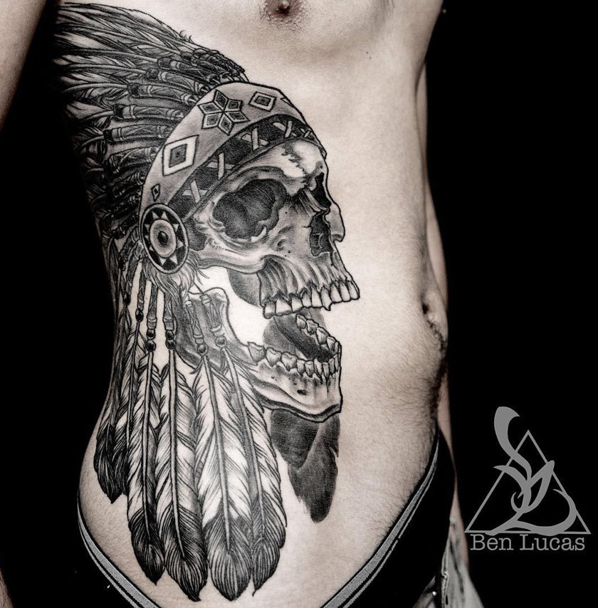 native american indian girl wolf head tattoo design - Tattoos Photo  (39988653) - Fanpop